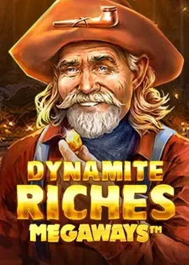 Mining megaways slot with dynamite modifiers and gold vault bonuses.