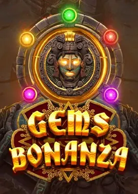 Gem cluster slot with gold fever modifiers and tumble chains.