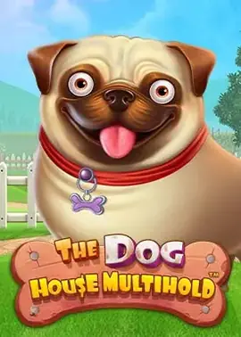 Dog house slot with multihold reels and sticky multiplier wilds.
